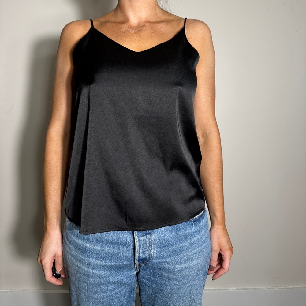 Wantschun Silk Satin Cami Size L